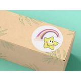Casalinghi Sevimli Etiketler Yuvarlak Mat Çıkartma Çocuk Etiketleri Cute Round Sticker 3 cm (95 Adet)