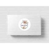 Casalinghi Umre Hediyesi Etiketi Allah Kabul Etsin Yuvarlak Mat Sticker Zamzam Hajj Umrah 4 cm (90 Adet)