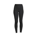 Casall 21568-901 Graphic High Waist Kadın Siyah Dar Paça Yüksek Bel Slim Fit Tayt