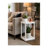 CasaNovi Sakura 2 Katlı Çiçeklik Saksılık Beyaz
