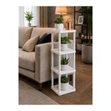 CasaNovi Sakura 4 Katlı Çiçeklik Saksılık Beyaz