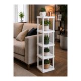 CasaNovi Sakura 5 Katlı Çiçeklik Saksılık Beyaz
