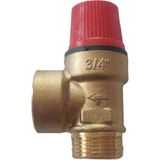 Case 3/4" Dış Dişli (Erkek) Emniyet Ventili (6 Bar) - Safety Valve - 3/4" 6 Bar