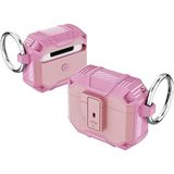 Case 4U Airpods 3. ile uyumlu Nesil Kılıf Darbeye Dayanıklı Koruyucu Airbag 27 Pembe HBCV000036C8KI