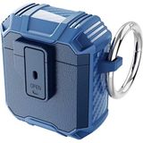 Case 4U Airpods Kılıf ile uyumlu Darbeye Dayanıklı Koruyucu Airbag 27 Lacivert HBCV000036GW2R