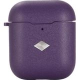 Case 4U Airpods Kılıf ile uyumlu Mat Esnek Darbeye Dayanıklı Koruyucu Airbag 19 Koyu Mor HBCV00000SO9NI