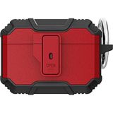 Case 4U Airpods Pro ile uyumlu Kılıf Darbeye Dayanıklı Koruyucu Airbag 27 Siyah Kırmızı HBCV000036C8KQ