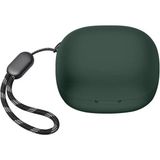 Case 4U Anker Soundcore R50i Bluetooth Silikon Kulaklık Kılıfı - Haki Yeşil - Haki Yeşili