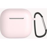 Case 4u Apple Airpods 4 Standart Silikon Kılıf Taşıma Ipi Takma Slotlu Soft Yumuşak Kılıf Pembe