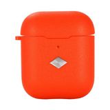Case 4U Apple Airpods Kılıf Mat Esnek Airbag 19 Kırmızı