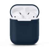 Case 4U Apple Airpods Lacivert Silikon Kılıf