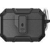 Case 4U Apple Airpods Pro Kılıf Tank Çift Katmanlı Silikon Airbag 27 Siyah