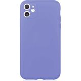 Case 4U Apple iPhone 11 Kılıf Kamera Korumalı Içi Kadife Logosuz Mara Lansman Silinebilir Kılıf Açık Mor