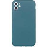 Case 4U Apple iPhone 11 Kılıf Kamera Korumalı Içi Kadife Logosuz Mara Lansman Silinebilir Kılıf Koyu Yeşil
