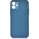 Case 4U Apple iPhone 12 Kılıf Slims Kapak Saks Mavi