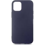 Case 4U Apple iPhone 12 Mini Kılıf 3D Kamera Korumalı İçi Kadife Lansman Yumuşak Silikon Lacivert
