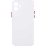 Case 4U Apple iPhone 12 Mini Kılıf Ultra İnce Esnek Transparan Slims Kapak Beyaz