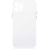 Case 4U Apple iPhone 12 Pro Kılıf Ultra İnce Esnek Transparan Slims Kapak Beyaz