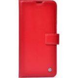 Case 4U Apple iPhone 12 Pro Max Kılıf Tam Koruma Stand Olabilen Cüzdanlı Kar Deluxe Kapak Kırmızı