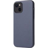 Case 4U Apple iPhone 13 Kılıf Kadife İç Yüzey Mat Eyzi Silikon Kapak Lacivert