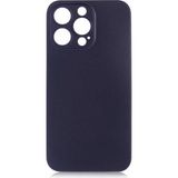 Case 4U Apple iPhone 13 Pro Kılıf Kamera Korumalı Mat Ultra İnce Slim 1. Kalite PP Arka Kapak Siyah