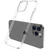 Case 4U Apple iPhone 14 Pro Kılıf Pürüzsüz Yüzey Kaliteli Sert PC Vonn Kapak - Şeffaf