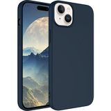 Case 4U Apple iPhone 15 Kılıf Içi Kadife Logosuz Lsr Lansman Silinebilir Arka Kapak Lacivert