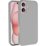 Case 4u Apple iPhone 16 Plus Kılıf Zore Lsr Lansman Kapak Gümüş - iPhone 16 PIus