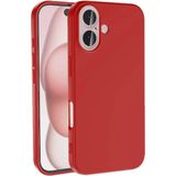 Case 4u Apple iPhone 16 Plus Kılıf Zore Lsr Lansman Kapak Kırmızı - iPhone 16 PIus