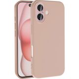 Case 4u Apple iPhone 16 Plus Kılıf Zore Lsr Lansman Kapak Rose Brown - iPhone 16 PIus
