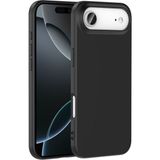 Case 4u Apple iPhone 17 Air Uyumlu Kılıf Kamera Korumalı Içi Kadife Logosuz Mara Lansman Silinebilir Kılıf Siyah