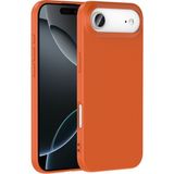 Case 4u Apple iPhone 17 Air Uyumlu Kılıf Kamera Korumalı Içi Kadife Logosuz Mara Lansman Silinebilir Kılıf Turuncu
