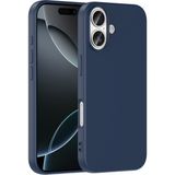 Case 4u Apple iPhone 17 Uyumlu Kılıf Kamera Korumalı Içi Kadife Logosuz Mara Lansman Silinebilir Kılıf Lacivert