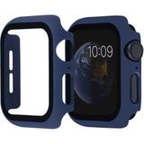 Case 4U Apple Watch Seri 1/2/3/4/5/6/7/8/SE/Ultra 38mm 40mm 41mm 42mm 44mm 45mm 49mm Kasa ve Ekran Koruyucu 360 Koruma Gard 01 Lacivert