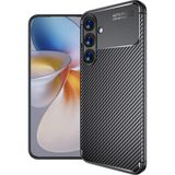 Case 4u Galaxy S25 Kılıf Karbon Desenli Sert Silikon Arka Kapak Negro Siyah