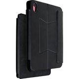 Case 4U Galaxy Tab S11 Zore Border Keyboard Bluetooh Bağlantılı Standlı Klavyeli Tablet Kılıfı - Siyah