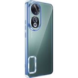 Case 4u Huawei Honor 90 Kılıf Tek Kamera Çerçeveli Logo Gösteren Omega Kapak Sierra Mavi - Sierra Mavisi