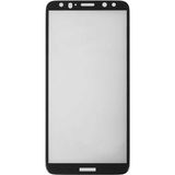 Case 4U Huawei Mate 10 Lite Uyumlu Tam Kaplayan Mat Seramik Ekran Koruyucu Parmak Izi Yapmaz Kırılmaz Cam - Siyah