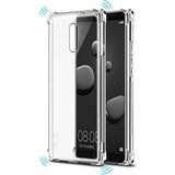 Case 4U Huawei Mate ile uyumlu 10 Lite Kılıf Darbe Emici Köşe Korumalı Anti Shock Şeffaf Silikon Şeffaf HBV00000CH46Q