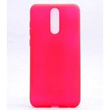 Case 4U Huawei Mate ile uyumlu 10 Lite Kılıf Klasik Mat Renkli Yumuşak Premier Silikon Pembe HBCV00000AS8C1