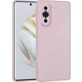 Case 4U Huawei Nova 10 Kılıf Klasik Mat Renkli Yumuşak Premier Silikon Rose Gold