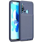 Case 4U Huawei P20 ile uyumlu Lite 2019 Kılıf Rugged Armor Karbon Uzun Ömürlü Negro Kılıf Lacivert HBCV000008FLIK