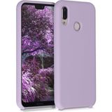 Case 4U Huawei P20 Lite Kılıf Klasik Mat Renkli Yumuşak Premier Silikon Rose Gold