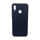 Case 4U Huawei P20 Lite Kılıf Mat Slikon Lacivert