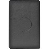 Case 4U Lenovo M10 TB-X505F Kılıf Fest Dönebilen Standlı Deri Görümümlü Tablet Kılıfı Siyah