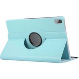 Case 4u Lenovo Tab P11 Pro Uyumlu 11.5' 2.nesil Pu 360 Dönebilen Standlı Kapaklı Tablet Kılıfı Mavi