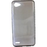 Case 4U LG Q6 ile uyumlu Silikon Kılıf Füme HBV00000AN28N