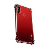 Case 4U Oppo A31 Kılıf Darbe Emici Nitro Anti Shock Silikon Şeffaf