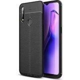 Case 4U Oppo A31 Kılıf Rugan Armor Deri Görünümlü Yüksek Kalite Silikon Niss Siyah