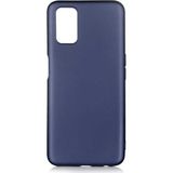 Case 4U Oppo A52 Kılıf Klasik Mat Renkli Yumuşak Premier Silikon Lacivert